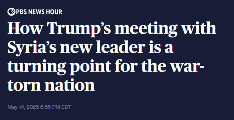 Trump - Esad Görüşmesi