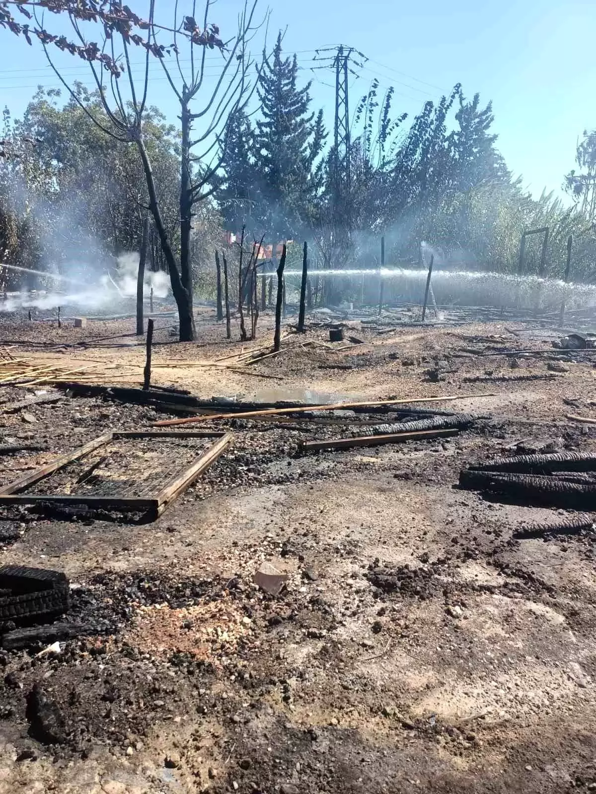 karatasta tarim iscileri cadirinda yangin LwCgavkB