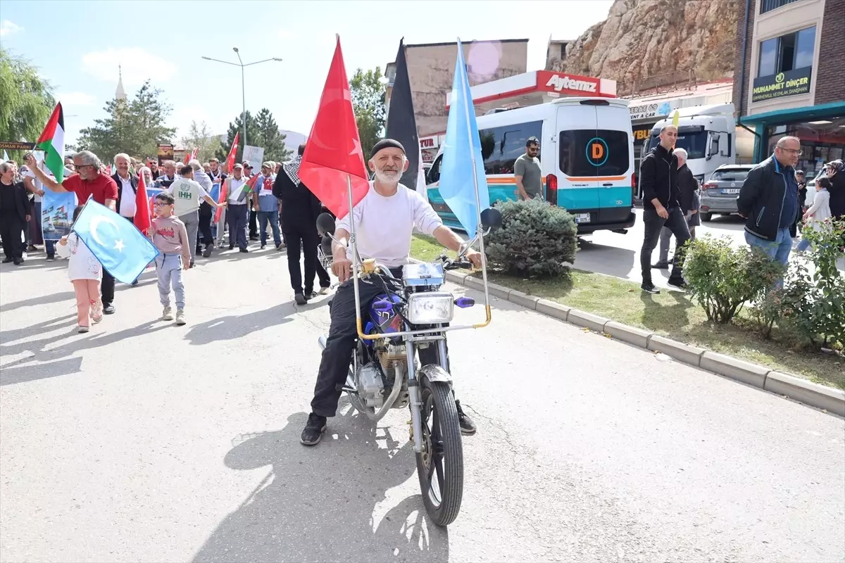 ordu ve bayburtta filistine destek yuruyusu 4Y31Vrpq